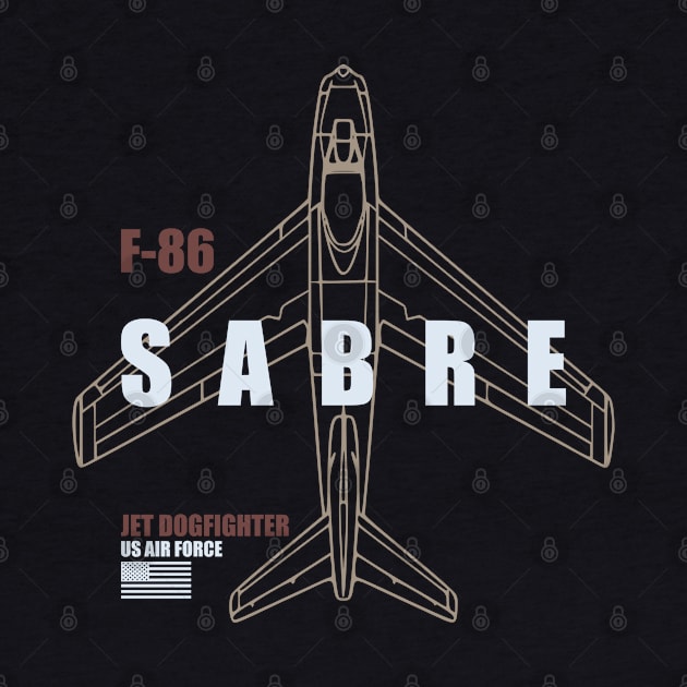 F-86 Sabre (Small logo) by TCP